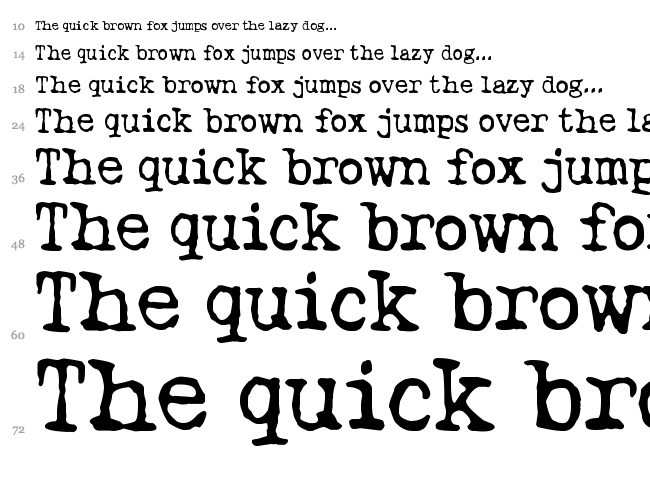 Tango Psychedelia font waterfall